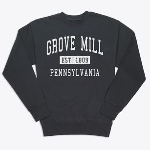 Grove Mill Pennsylvania Classic Established Premium Crewneck Sweatshirt
