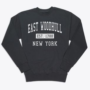 East Woodhull New York Classic Established Premium Crewneck Sweatshirt