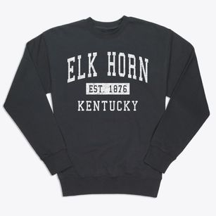 Elk Horn Kentucky Classic Established Premium Crewneck Sweatshirt