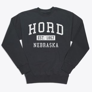 Hord Nebraska Classic Established Premium Crewneck Sweatshirt