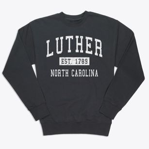 Luther North Carolina Classic Established Premium Crewneck Sweatshirt
