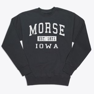Morse Iowa Classic Established Premium Crewneck Sweatshirt