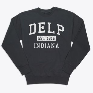 Delp Indiana Classic Established Premium Crewneck Sweatshirt