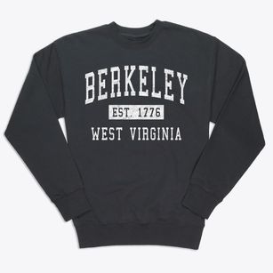 Berkeley West Virginia Classic Established Premium Crewneck Sweatshirt