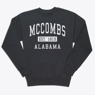 Mccombs Alabama Classic Established Premium Crewneck Sweatshirt