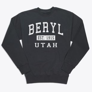 Beryl Utah Classic Established Premium Crewneck Sweatshirt