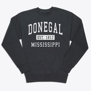Donegal Mississippi Classic Established Premium Crewneck Sweatshirt