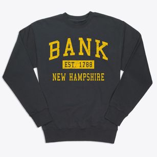 Bank New Hampshire Classic Established Premium Crewneck Sweatshirt