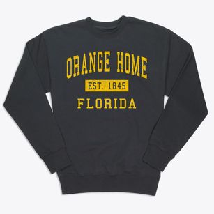 Orange Home Florida Classic Established Premium Crewneck Sweatshirt