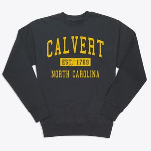 Calvert North Carolina Classic Established Premium Crewneck Sweatshirt