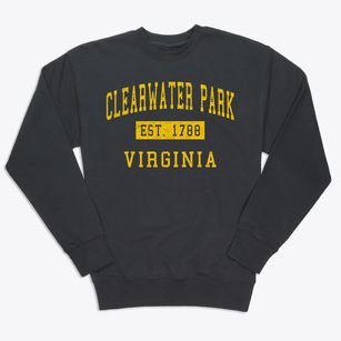 Clearwater Park Virginia Classic Established Premium Crewneck Sweatshirt