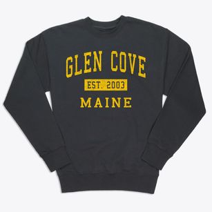 Glen Cove Maine Classic Established Premium Crewneck Sweatshirt