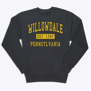 Willowdale Pennsylvania Classic Established Premium Crewneck Sweatshirt