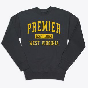 Premier West Virginia Classic Established Premium Crewneck Sweatshirt