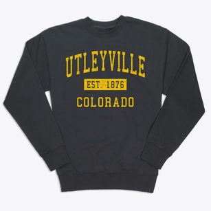 Utleyville Colorado Classic Established Premium Crewneck Sweatshirt