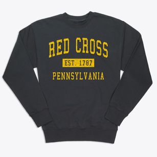 Red Cross Pennsylvania Classic Established Premium Crewneck Sweatshirt