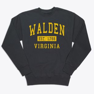 Walden Virginia Classic Established Premium Crewneck Sweatshirt