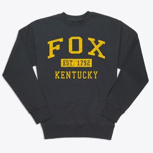 Fox Kentucky Classic Established Premium Crewneck Sweatshirt