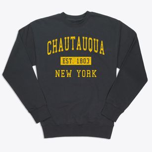 Chautauqua New York Classic Established Premium Crewneck Sweatshirt