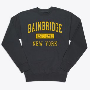 Bainbridge New York Classic Established Premium Crewneck Sweatshirt