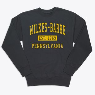 Wilkes-barre Pennsylvania Classic Established Premium Crewneck Sweatshirt
