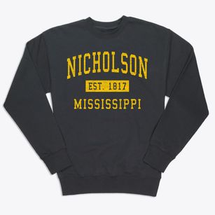 Nicholson Mississippi Classic Established Premium Crewneck Sweatshirt