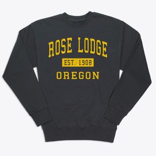 Rose Lodge Oregon Classic Established Premium Crewneck Sweatshirt