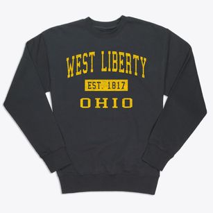 West Liberty Ohio Classic Established Premium Crewneck Sweatshirt