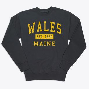 Wales Maine Classic Established Premium Crewneck Sweatshirt