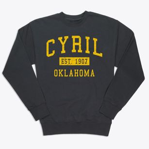 Cyril Oklahoma Classic Established Premium Crewneck Sweatshirt