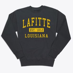 Lafitte Louisiana Classic Established Premium Crewneck Sweatshirt