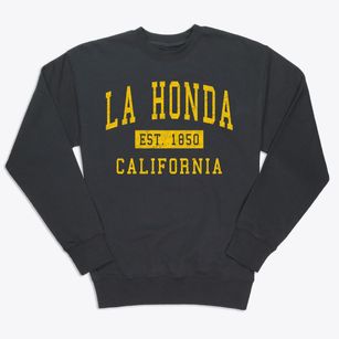 La Honda California Classic Established Premium Crewneck Sweatshirt