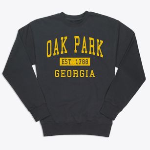 Oak Park Georgia Classic Established Premium Crewneck Sweatshirt