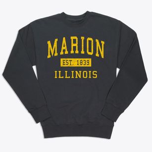 Marion Illinois Classic Established Premium Crewneck Sweatshirt