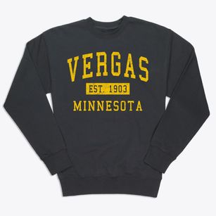 Vergas Minnesota Classic Established Premium Crewneck Sweatshirt