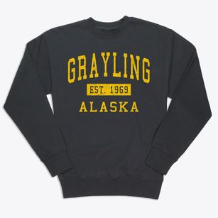 Grayling Alaska Classic Established Premium Crewneck Sweatshirt