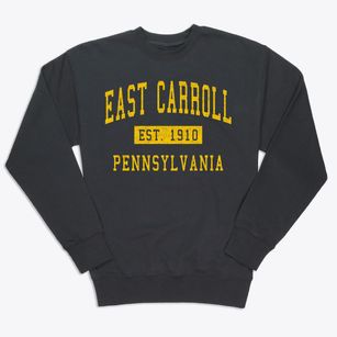 East Carroll Pennsylvania Classic Established Premium Crewneck Sweatshirt