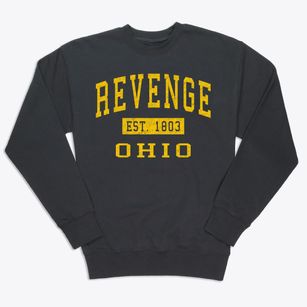 Revenge Ohio Classic Established Premium Crewneck Sweatshirt