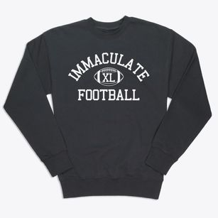 Immaculate Heart Of Mary School Classic Football Premium Crewneck Sweatshirt