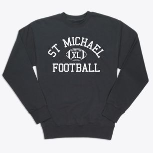 St Michael Parish Classic Football Premium Crewneck Sweatshirt