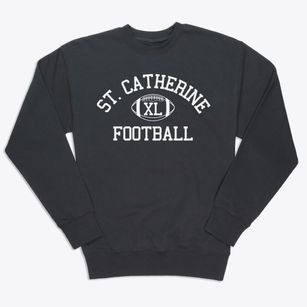 Saint Catherine Of Genoa School Classic Football Premium Crewneck Sweatshirt