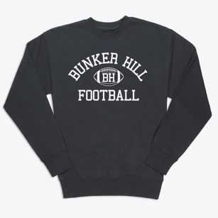 Bunker Hill High School Classic Football Premium Crewneck Sweatshirt