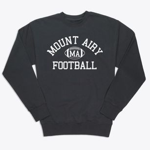 Mount Airy High School Classic Football Premium Crewneck Sweatshirt