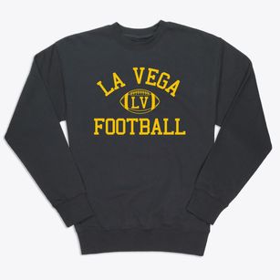 La Vega High School Classic Football Premium Crewneck Sweatshirt