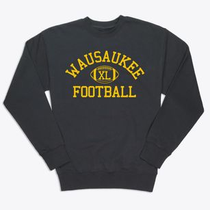 Wausaukee High School Classic Football Premium Crewneck Sweatshirt