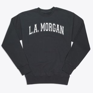 L.a. Morgan Elementary School Varsity Arch Premium Crewneck Sweatshirt
