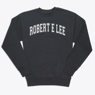 Robert E Lee Elementary School Varsity Arch Premium Crewneck Sweatshirt