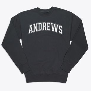 Andrews Elementary School Varsity Arch Premium Crewneck Sweatshirt