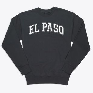 Christian Schools Of El Paso Varsity Arch Premium Crewneck Sweatshirt