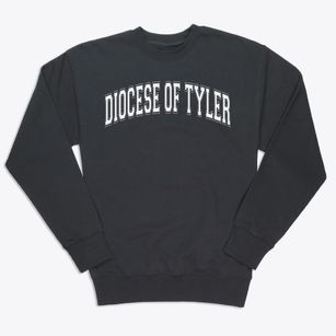 Diocese Of Tyler Varsity Arch Premium Crewneck Sweatshirt